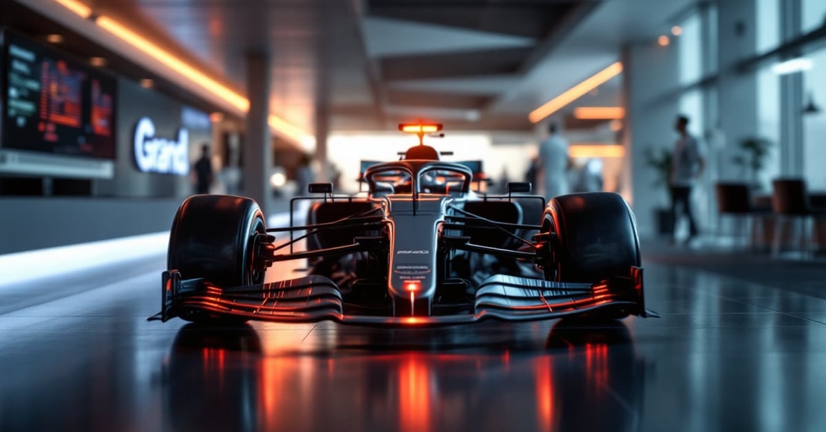 Grand Prix d'Abu Dhabi : action sur le circuit de Yas Marina lors de la dernière course de F1