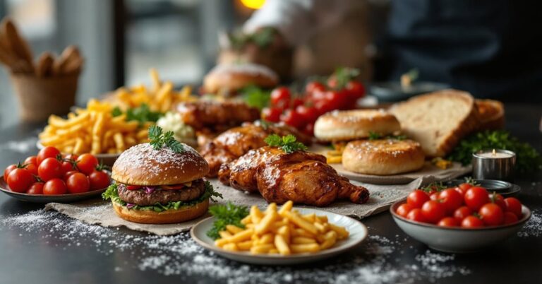 Les Grands Buffets de Narbonne : vue de l'abondance des plats proposés aux prix du buffet